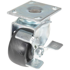 Caster Wheels; Wheel Diameter (Inch): 4; Mount Type: Plate; Wheel Width (Inch): 2