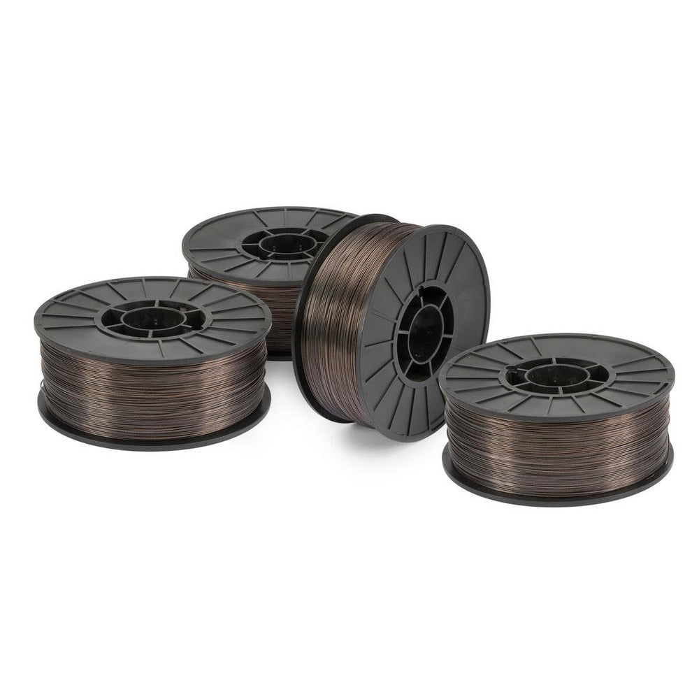 MIG Flux Core Welding Wire: 0.063" Dia, Steel Alloy