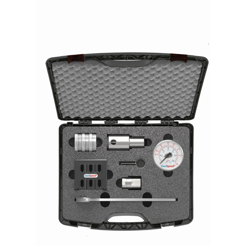 Fluid & Air-Mist High-Speed Spindles; Drive Type: Coolant/Cutting Oil; RPM: 80000.000; Compatible Tool Size: Metric Starter Kit supports 3mm, 4mm, and 6mm cutting tool shank diameters; Shaft Diameter: 16.000; Wattage: 300.000; Operating Pressure Range (ps