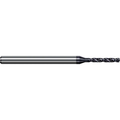 Micro Drill Bit: 2.29 mm Dia, (0.0900"), 140 deg, Solid Carbide