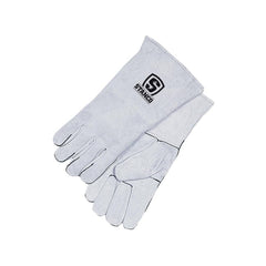 Welding Gloves: Stanco C, Size Large, Uncoated-Coated, Leather, Pair, for Stick