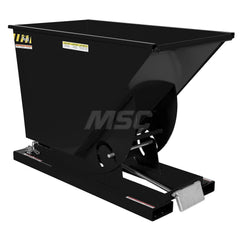 Stationary Tilt Hopper: 6,000 lb Capacity, 32" Wide, 61.13" Long, 42.75" High