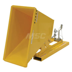 Stationary Tilt Hopper: 6,000 lb Capacity, 26" Wide, 51.88" Long, 38.0625" High