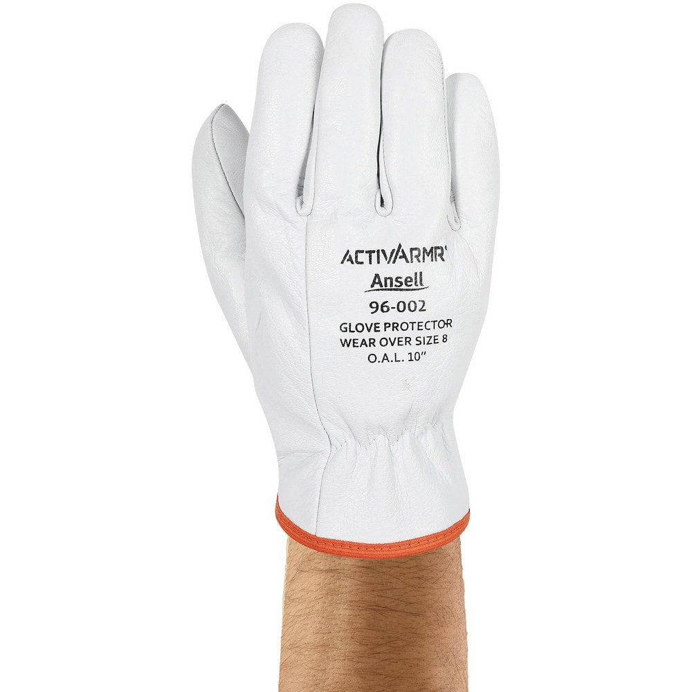 Leather Protectors: Activarmr RIGS 96-002, Goatskin Leather, Natural, Size Medium