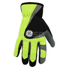 Work Gloves: General Electric Size X-Large, Not Lined, Synthetic, Mechanic's & Lifting