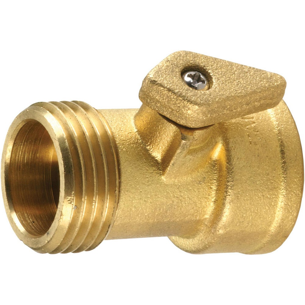 Garden Hose Fittings & Repair Kits; Kit Type: Ball Valve; Connector Type: Male Hose x Female Hose; Compatible Hose Diameter: 0.75; Thread Size (Inch): 3/4; Thread Type: GHT; Material: Brass; Color: Copper