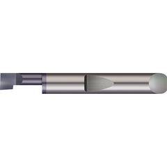 Boring Bars; Boring Bar Type: Boring; Cutting Direction: Right Hand; Minimum Bore Diameter (Decimal Inch): 0.1320; Material: Solid Carbide; Maximum Bore Depth (Decimal Inch): 1.0000; Projection (Decimal Inch): 0.0300