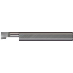 Boring Bars; Boring Bar Type: Boring; Cutting Direction: Right Hand; Minimum Bore Diameter (Decimal Inch): 0.0550; Minimum Bore Diameter (mm): 1.400; Material: Solid Carbide; Maximum Bore Depth (Decimal Inch): 0.2500; Projection (Decimal Inch): 0.0120