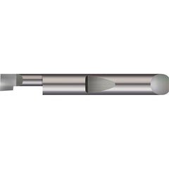 Boring Bars; Boring Bar Type: Boring; Cutting Direction: Right Hand; Minimum Bore Diameter (Decimal Inch): 0.0550; Minimum Bore Diameter (mm): 1.400; Material: Solid Carbide; Maximum Bore Depth (Decimal Inch): 0.2500; Projection (Decimal Inch): 0.0130