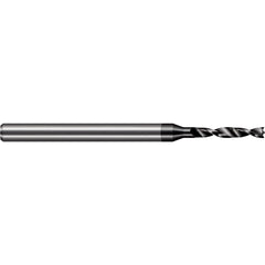 Brad-Point Drill Bits; Drill Bit Size: 7.142 mm; Drill Bit Size (Fractional Inch): 9/32; Shank Diameter (mm): 8.0000; Tool Material: Solid Carbide; Coated: Coated; Coating: Amorphous Diamond