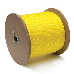 Rope; 1/4"X1200' YLW POLYPROPLN TWIST ROPE