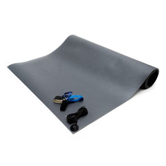 Anti-Static Floor & Table Mat: Static Dissipative, Vinyl, 4' OAL, 3' OAW