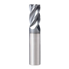 Roughing & Finishing End Mills; Mill Diameter (Fractional Inch): 5/16; Number Of Flutes: 4; End Mill Material: Solid Carbide; Length of Cut (Inch): 1-1/8; Coating/Finish: AlCrN