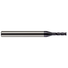 Square End Mill: 0.0300" Dia, 0.0900" LOC, 4 Flute, Solid Carbide