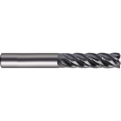 Corner Radius End Mill Head: 1-1/2" LOC, 5 Flutes