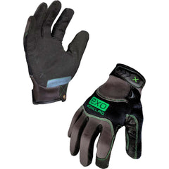 Work Gloves: ironCLAD Size 2X-Large, Suede & Polyester Lined, Suede & Polyester, Cut-Resistant