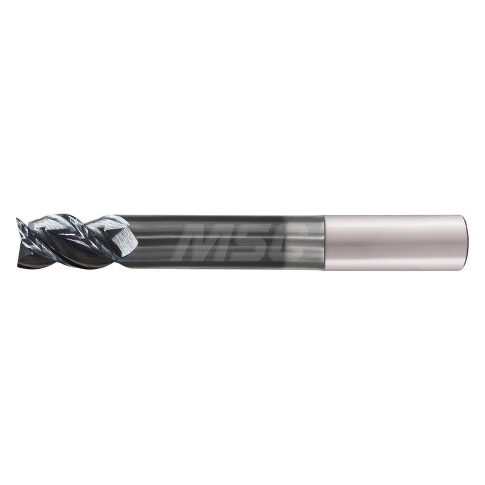 Corner Radius End Mill: 5/8" Dia, 1-5/8" LOC, 0.0150" Radius, 5 Flute, Solid Carbide