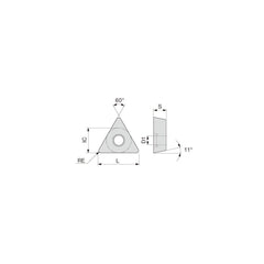 Boring Inserts; Insert Style: TPGT; Insert Size Code: 5.52; Insert Material: Carbide; Material Grade: M20, M30, P30, P20; Manufacturer Grade: SH725; Inscribed Circle (Inch): 11/64