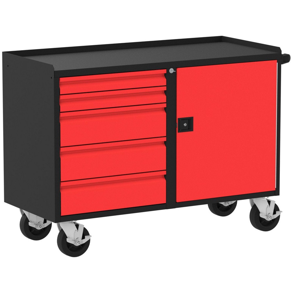 Mobile Work Benches; Bench Type: Deluxe; Depth (Inch): 21; Load Capacity (Lb.