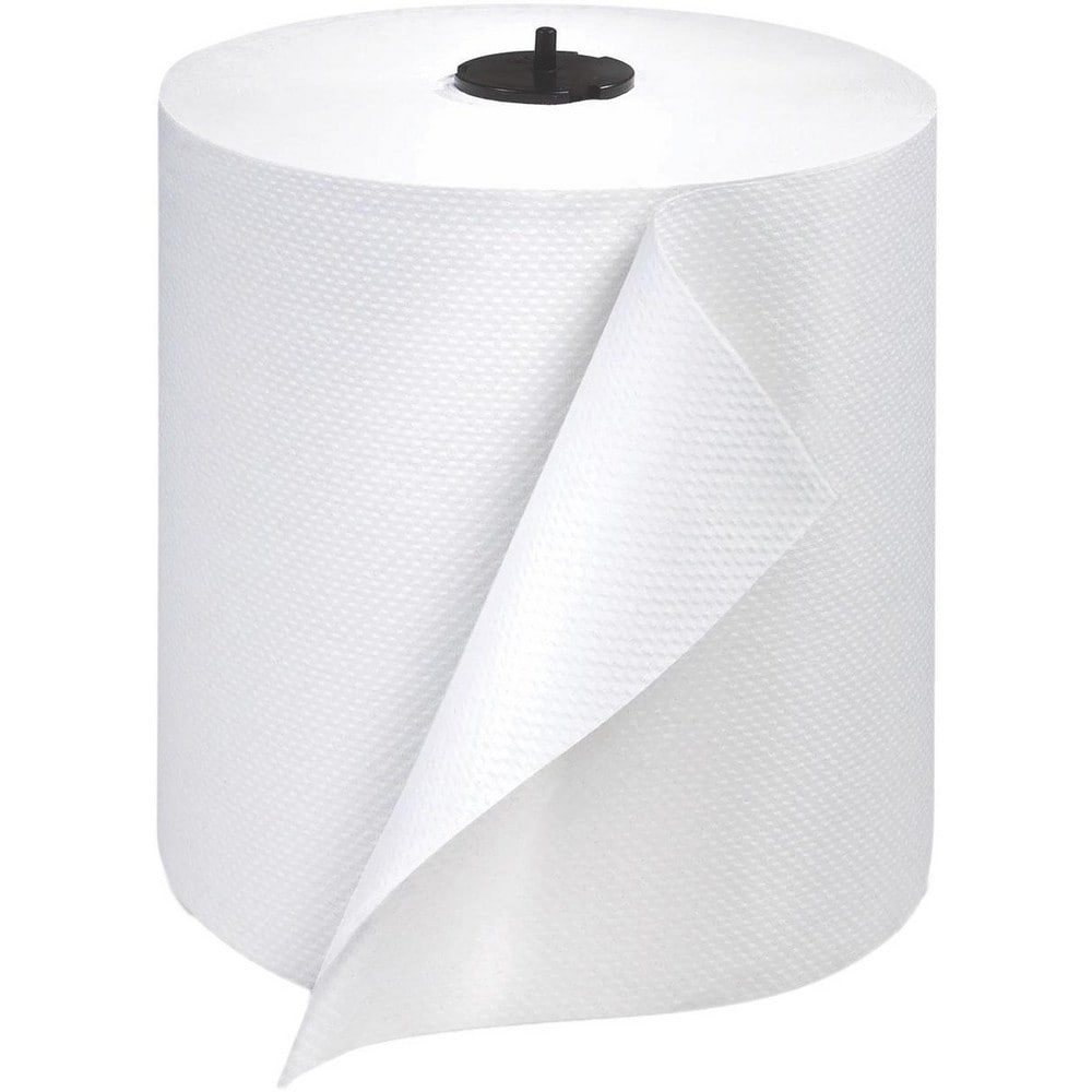 Paper Towels: Hard Roll, 1102 Rolls per Case, Roll, 1.000 Ply, White