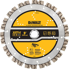 Wet & Dry-Cut Saw Blades; Blade Diameter (Inch): 9; Blade Material: Diamond; Blade Thickness (Decimal Inch): 0.1000; Arbor Hole Diameter (Inch): 7/8