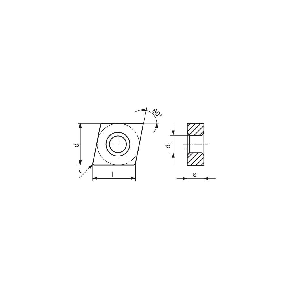 Turning Insert: CNMG432EN-42 CTC2135, Carbide