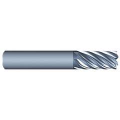 Roughing & Finishing End Mills; Mill Diameter (Fractional Inch): 3/8; Flute Type: Spiral; Number Of Flutes: 7; End Mill Material: Solid Carbide; Length of Cut (Inch): 1; Coating/Finish: AlCrN