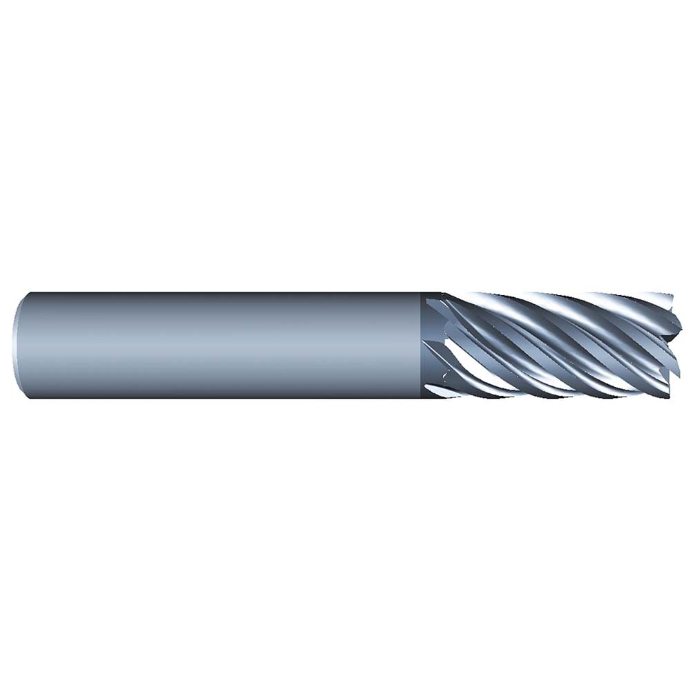 Roughing & Finishing End Mills; Mill Diameter (Fractional Inch): 5/16; Flute Type: Spiral; Number Of Flutes: 7; End Mill Material: Solid Carbide; Length of Cut (Inch): 13/16; Coating/Finish: AlCrN