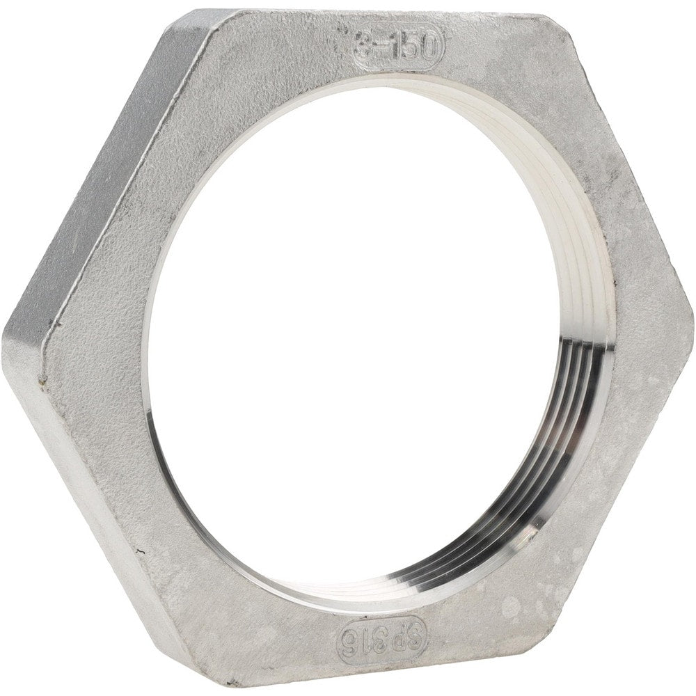 Stainless Steel Pipe Fittings; Fitting Type: Lock Nut; End Connection: NPT