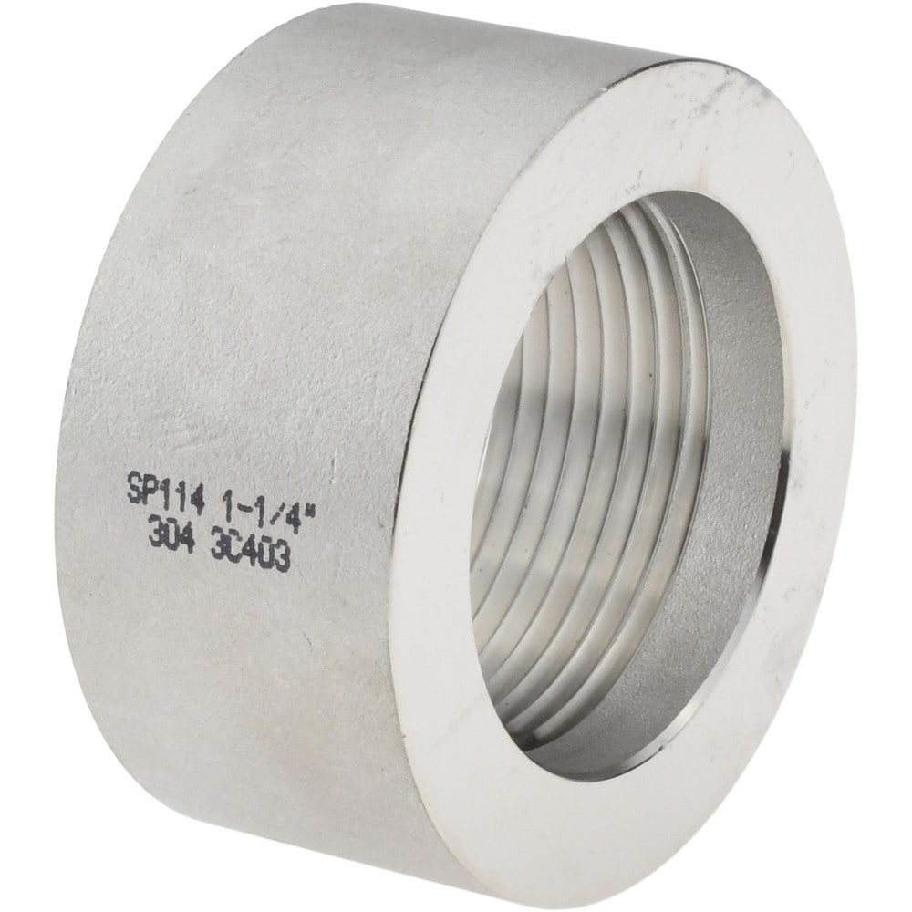 Stainless Steel Pipe Fittings; Fitting Type: Half Coupling; End Connection: NPT