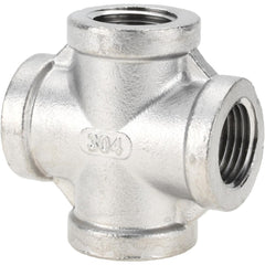 Stainless Steel Pipe Fittings; Fitting Type: Cross; End Connection: NPT