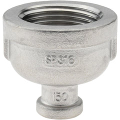 Stainless Steel Pipe Fittings; Fitting Type: Reducer Coupling; End Connection: NPT