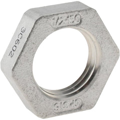 Stainless Steel Pipe Fittings; Fitting Type: Lock Nut; End Connection: NPT