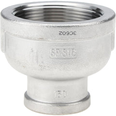 Stainless Steel Pipe Fittings; Fitting Type: Reducer Coupling; End Connection: NPT