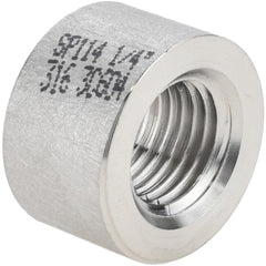 Stainless Steel Pipe Fittings; Fitting Type: Half Coupling; End Connection: NPT