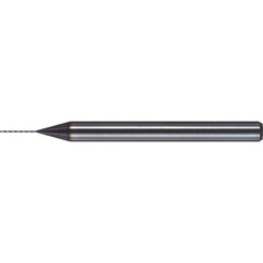 Micro Drill Bit: 0.0055" Dia, 130 deg, Solid Carbide