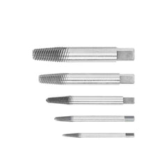 Bolt Extractor Sets; Tool Type: Screw Extractor Set; Compatible Screw Size: M3-M18; Container Type: Box; Material: Steel; Overall Length (mm): 92.0000