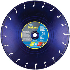 Cutoff Wheel: Type 1 (01/41), 14" Dia, Diamond