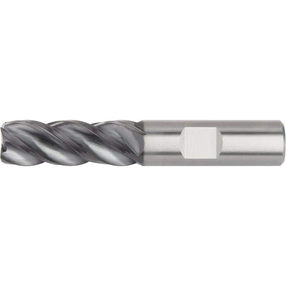 .040 x 1/8 x .060 LOC x 2-1/2 OAL (.203'' Reach) 3 Flute Miniature Solid Carbide End Mill-DLC