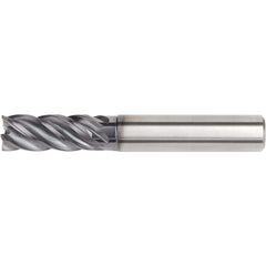 .015 x 1/8 x .022 LOC x 2-1/2 OAL (.045'' Reach) 3 Flute Miniature Solid Carbide End Mill-Uncoated