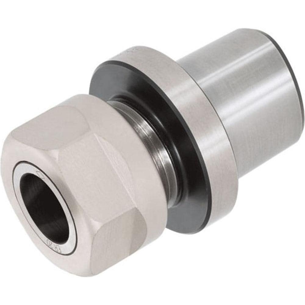 Collet Chuck: 1.00 to 13.00 mm Capacity, Full Grip Collet, 32.00 mm Shank Dia, Modular Connection Shank, Dual Contact