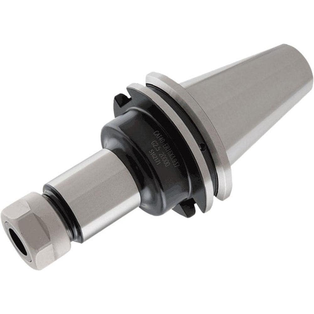 Collet Chuck: 0.1180 to 1.0240" Capacity, Full Grip Collet, 1.9685" Shank Dia, Taper Shank, Dual Contact