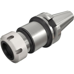 Collet Chuck: 0.50 to 10.00 mm Capacity, Full Grip Collet, 50.00 mm Shank Dia, Taper Shank