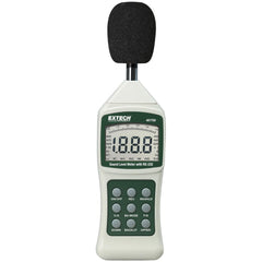 Sound Meter: A & C Frequency Weight, LCD Display