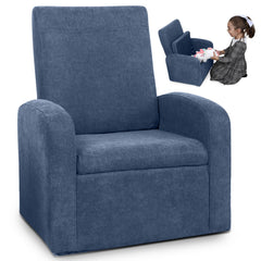 Guest & Lobby Chairs & Sofas; Sofa Type: Loveseat; Base Material: Wood; Base Type: Wood; Upholstery Material: Fabric Upholstery; Fill Material: Polyester; Width (Inch): 20; Depth (Inch): 16 in; Seat Color: Blue; Overall Height: 25 in; Leg Material: Wood;