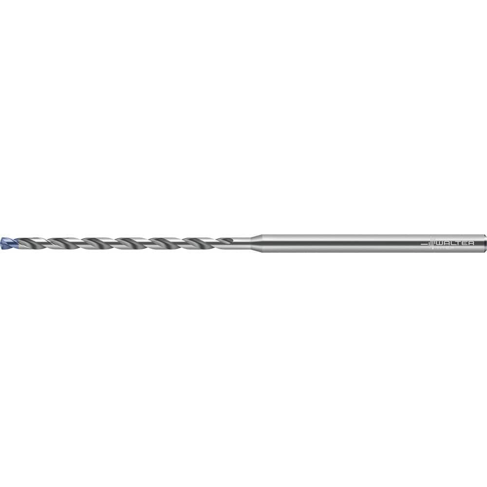 Micro Drill Bit: 2.40 mm Dia, (0.0945"), 140 deg, Solid Carbide