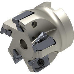 Indexable Square-Shoulder Face Mill:  ADSMLOLN12300R07A10020,  1.0000" Arbor Hole Dia,  0.4700" Max Cutting Depth