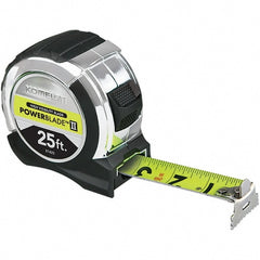 25' x 1-1/16" Yellow Blade Tape Measure