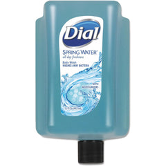 Shampoo & Body Wash; Product Type: Hand & Body Wash; Form: Liquid; Container Type: Cartridge; Container Size: 15 oz; Scent: Spring Water; Dispenser Compatibility: Dial Professional Versa Dispenser 34037; Features: All day freshness; Series: Versa