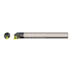 Indexable Boring Bar: .75X7 CARBIDE SHANK, 0.9200" Min Bore, 95 deg Lead, Solid Carbide